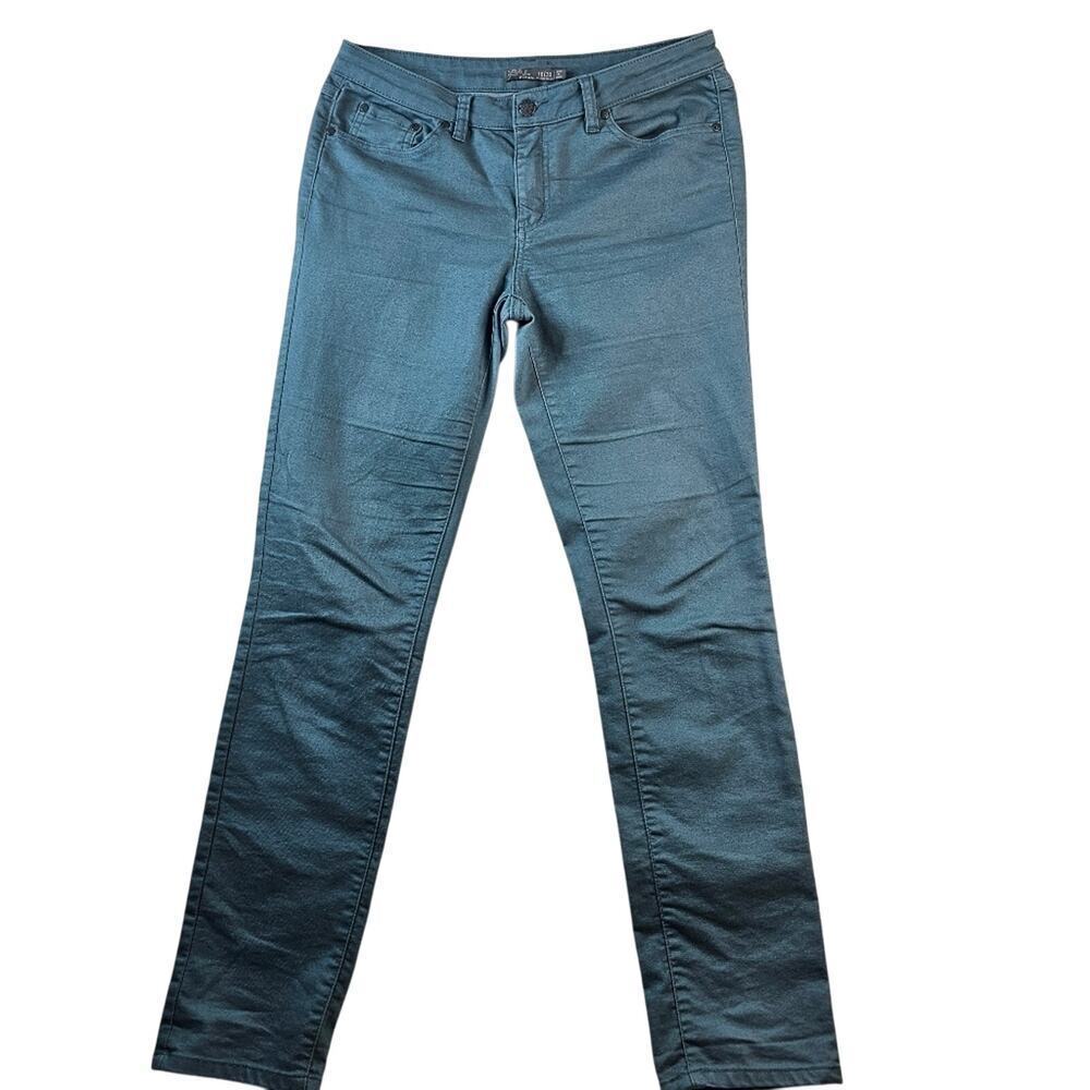 Prana Denim Jeans Teal Blue Women’s 10 30W Stretch Comfort Denim Travel outdoor